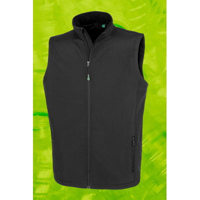 Recycled men’s softshell bodywarmer